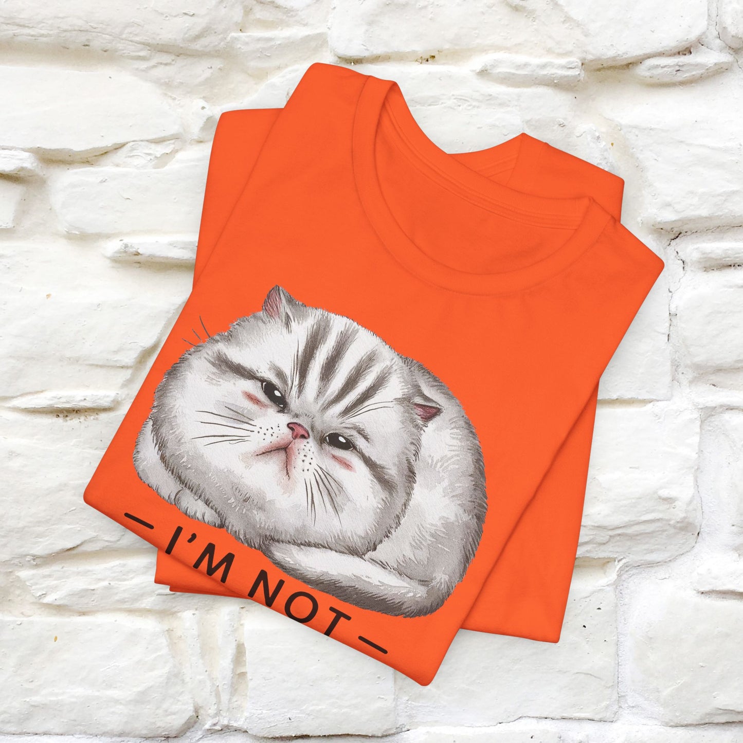 I’m Not Single, I Have a Cat | Funny Cat Shirt for Men & Women | 100% Cotton*