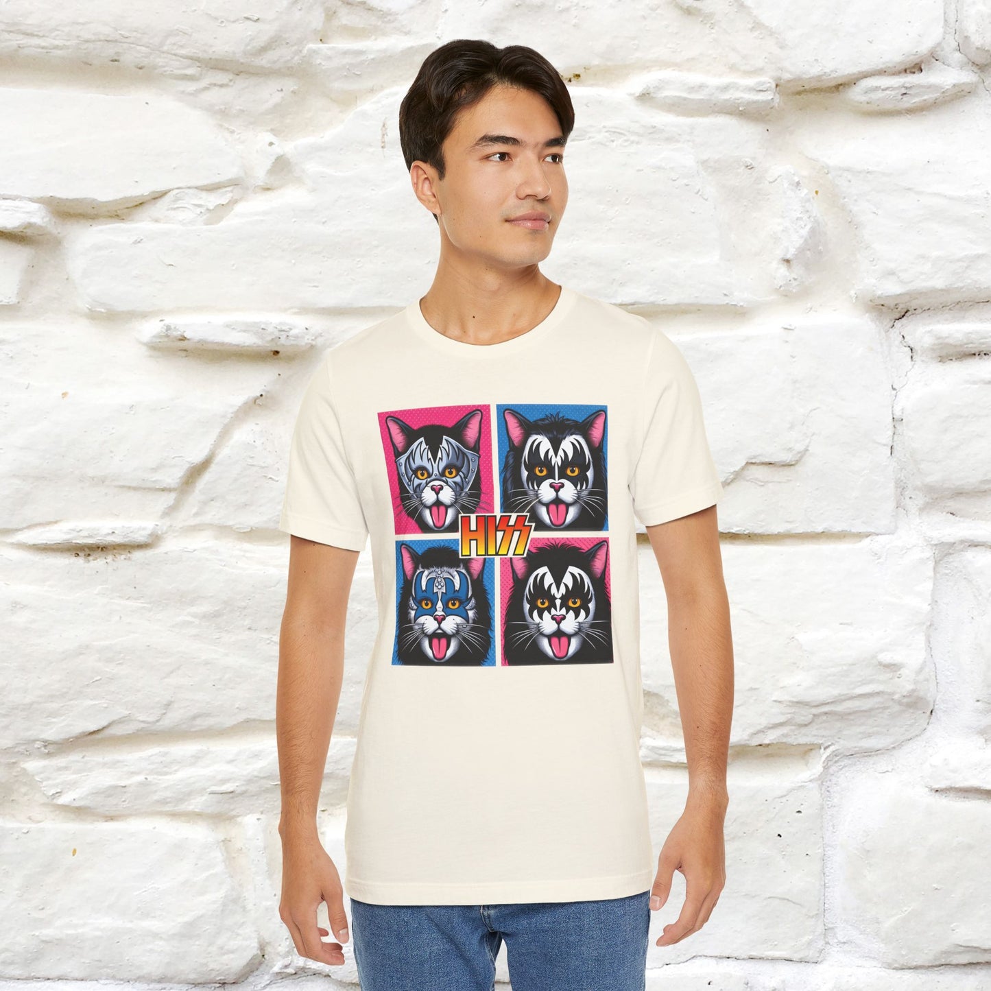 Hiss T-Shirt | Playful Cat Lover Tee for Men & Women | 100% Cotton*