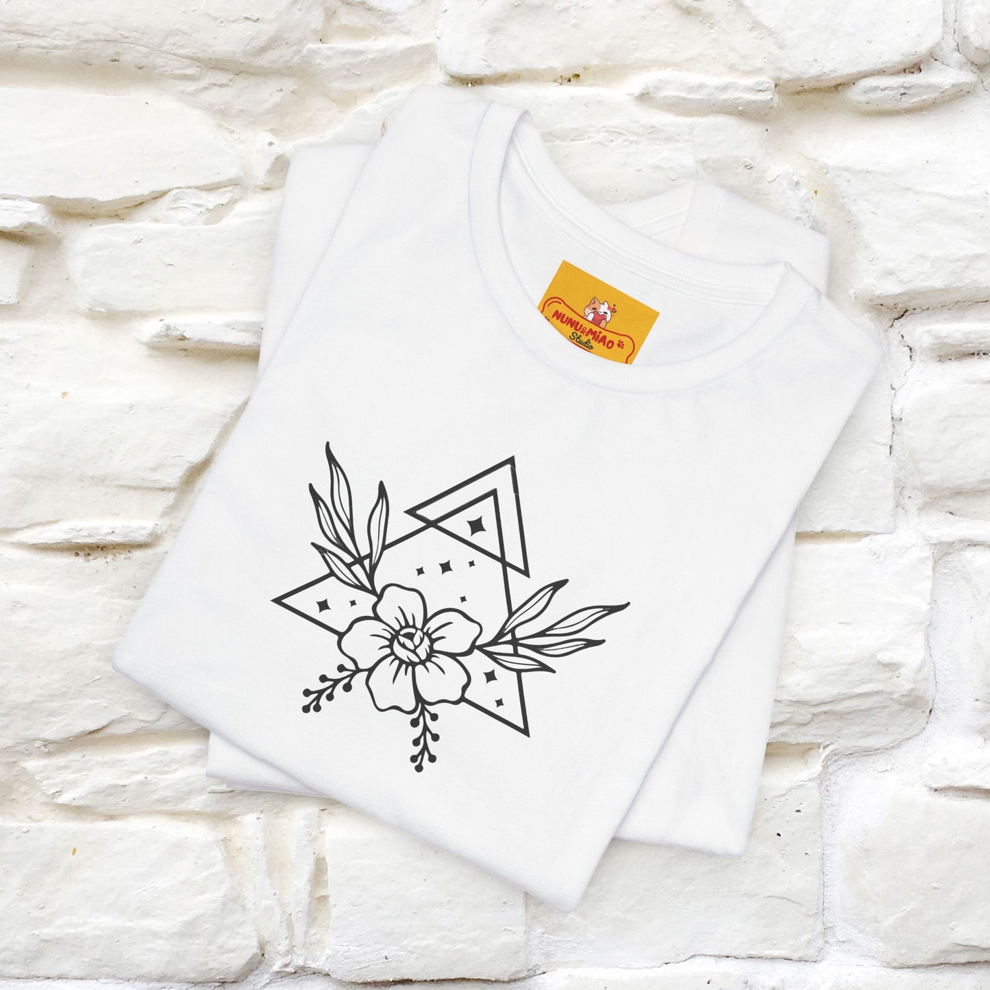 "Trinity'' Cat T-Shirt Front and Back Design | Nunu&Miao Studio