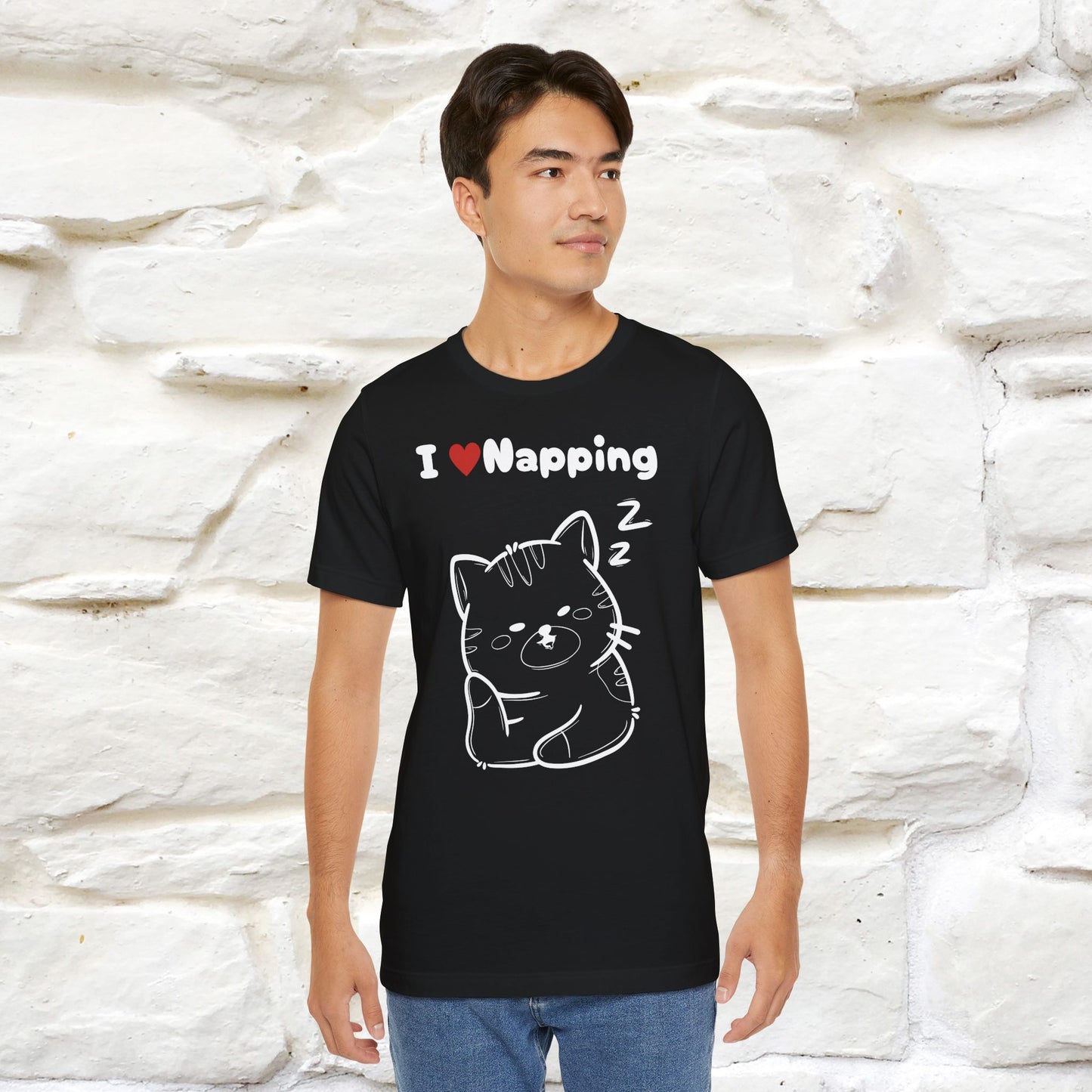 "I Love Napping" Cat T-Shirt for Men & Women | 100% Cotton* 🐾