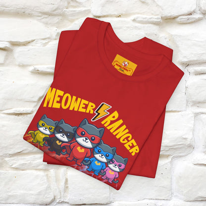 ''Meower Ranger''| CatT-Shirt | Nunu&Miao Studio
