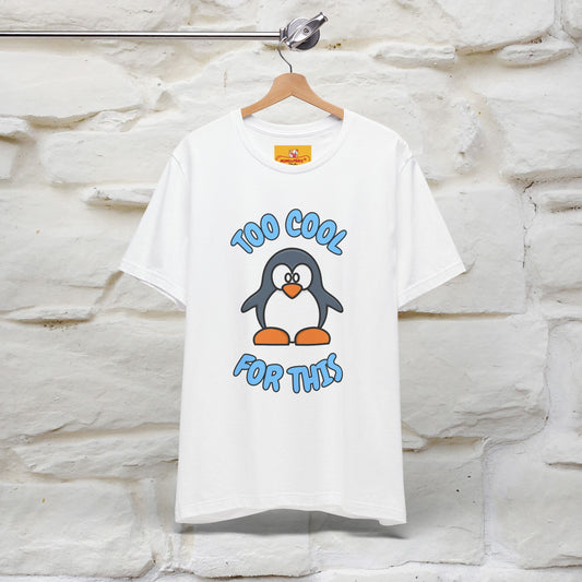''Too Cool For This" |Cat T-Shirt | Nunu&Miao Studio
