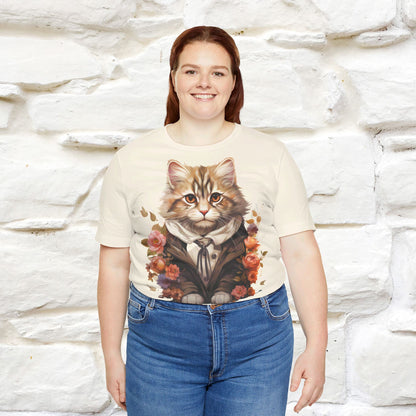 ''Charismatic'' Cat T-shirt for Women 100% Cotton* - Nunu&Miao Studio