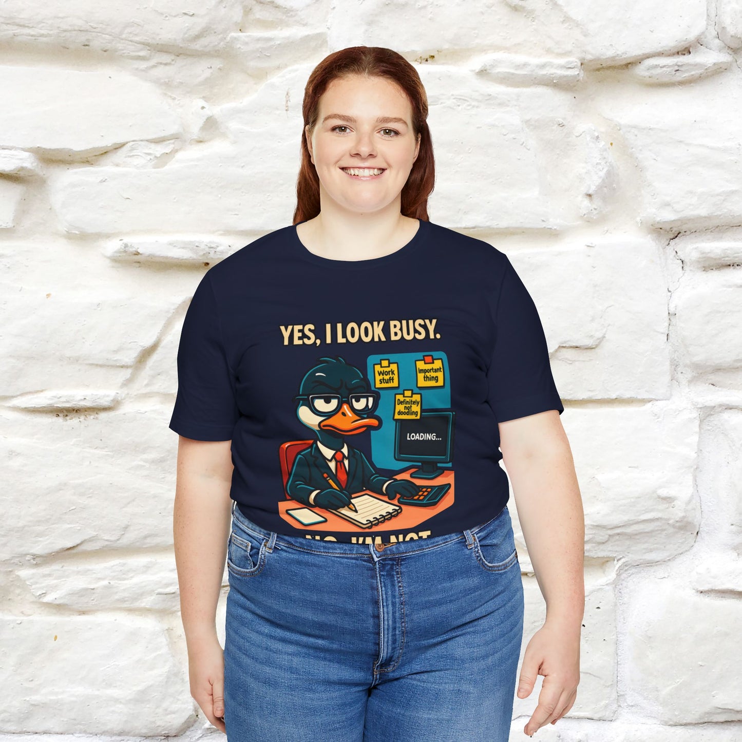 ''Yes, I Look Busy. No I'm Not.''|  Sarcastic Cat T-Shirt | Nunu&Miao Studio