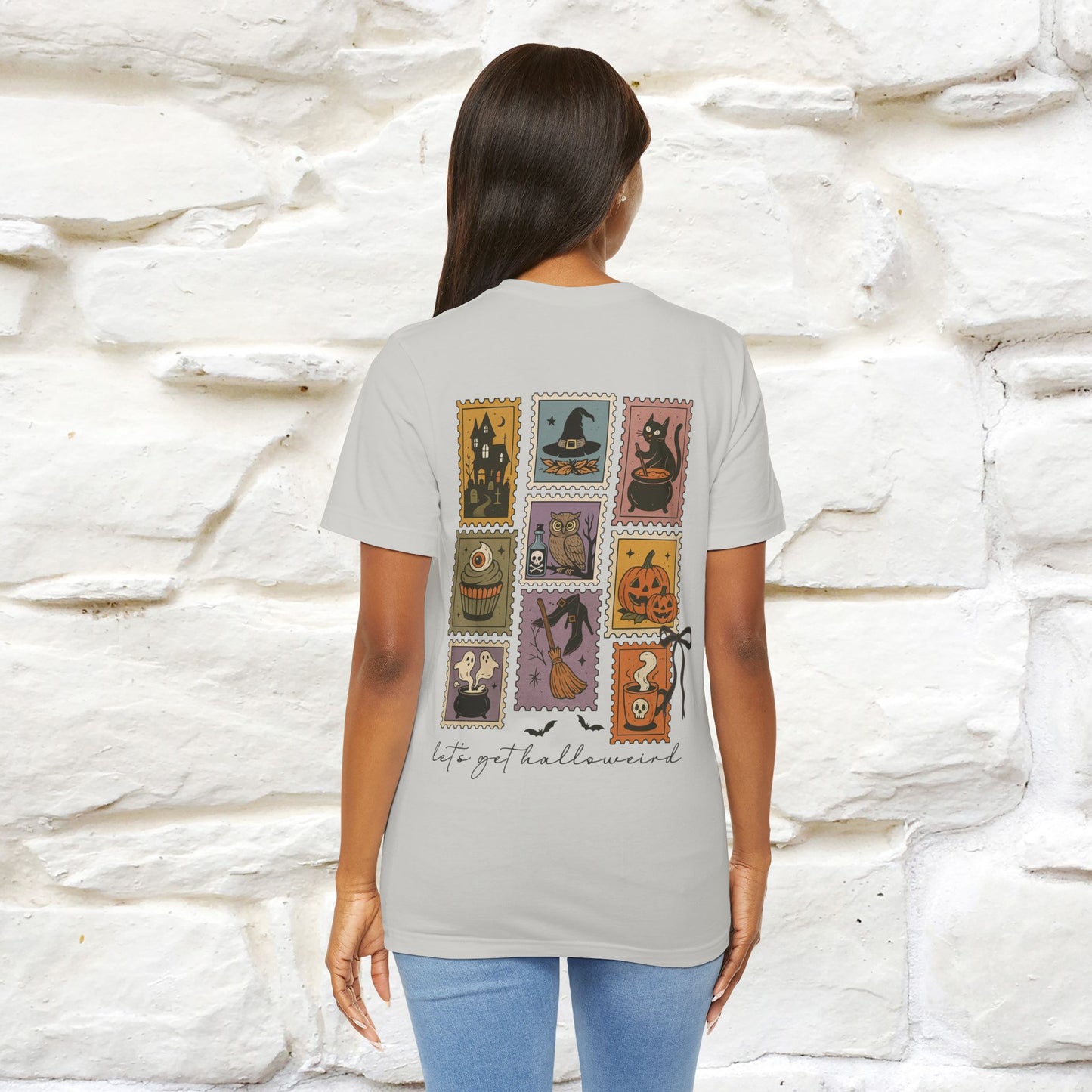 "Let-s Get Halloweeind" Hakkoween Cat T-shirt |Nunu&Miao Studio