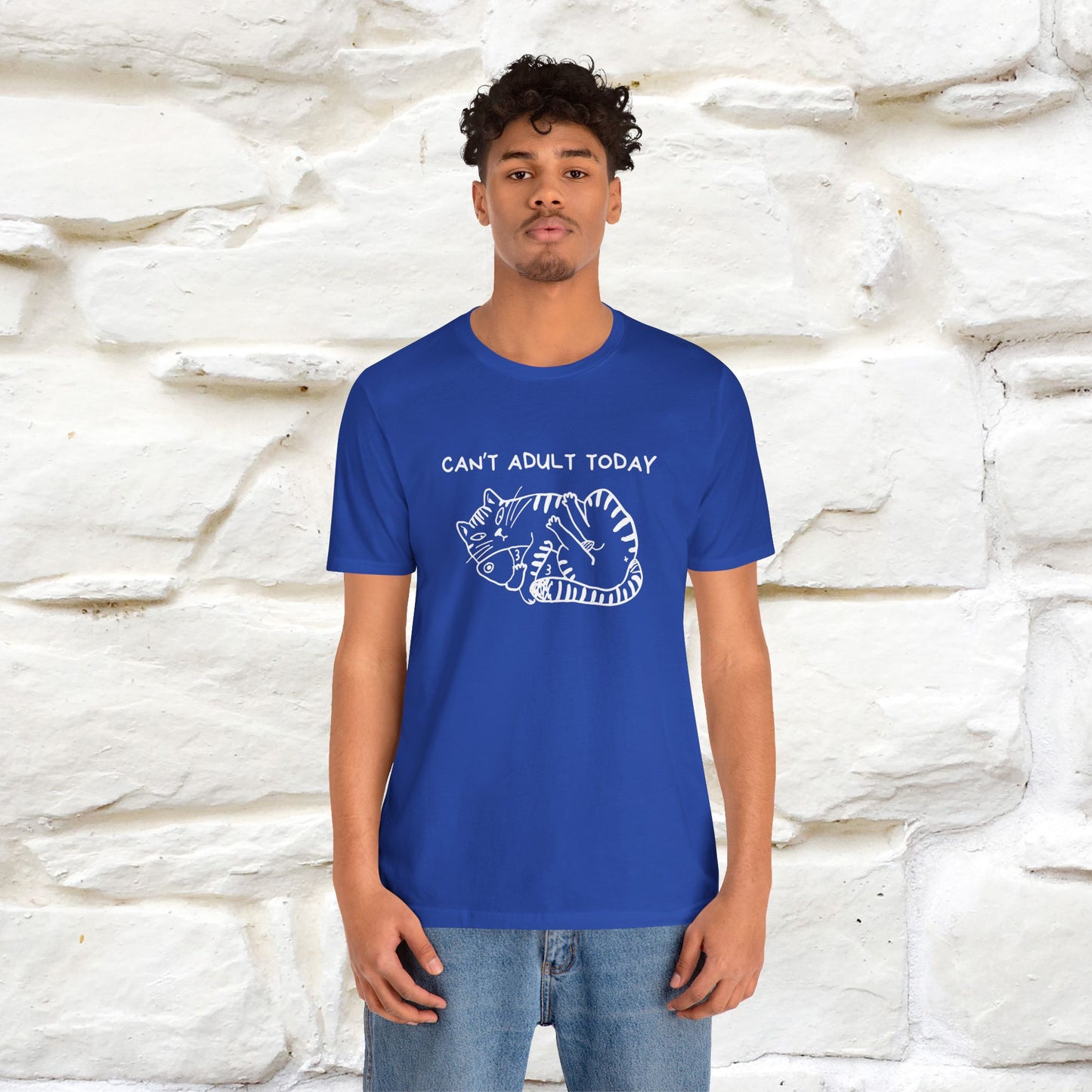 "Can't Adult Today" |Cat T-Shirt | Nunu&Miao Studio