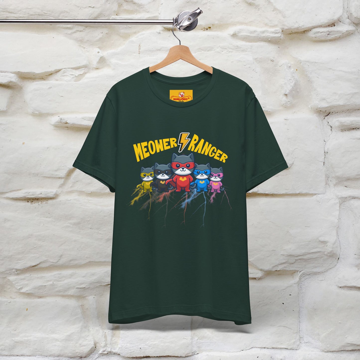 ''Meower Ranger''| CatT-Shirt | Nunu&Miao Studio