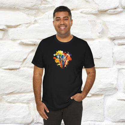 "Il Pittore'' Cat T-Shirt Front and Back Design | Nunu&Miao Studio