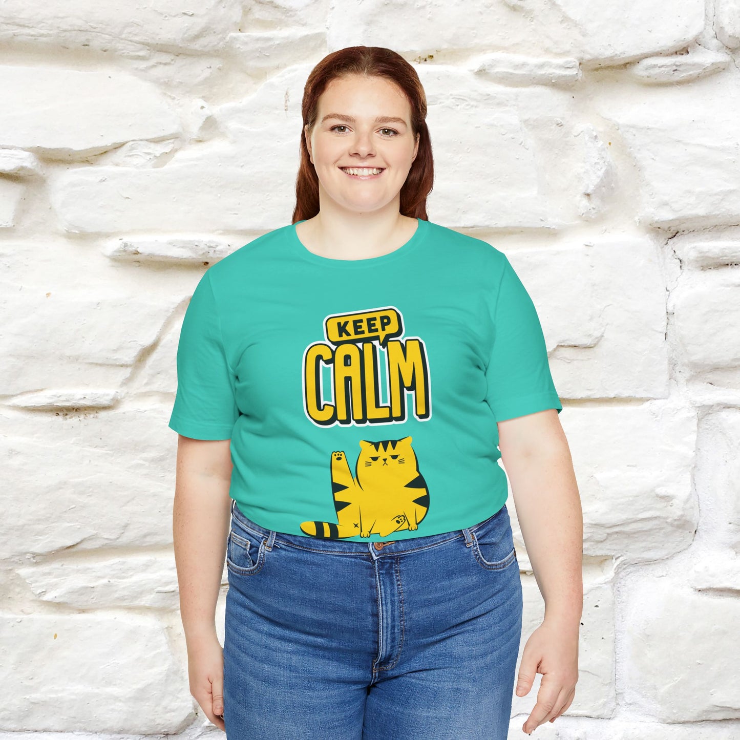 "Keep..."  | Cat T-Shirt  | Nunu&Miao Studio