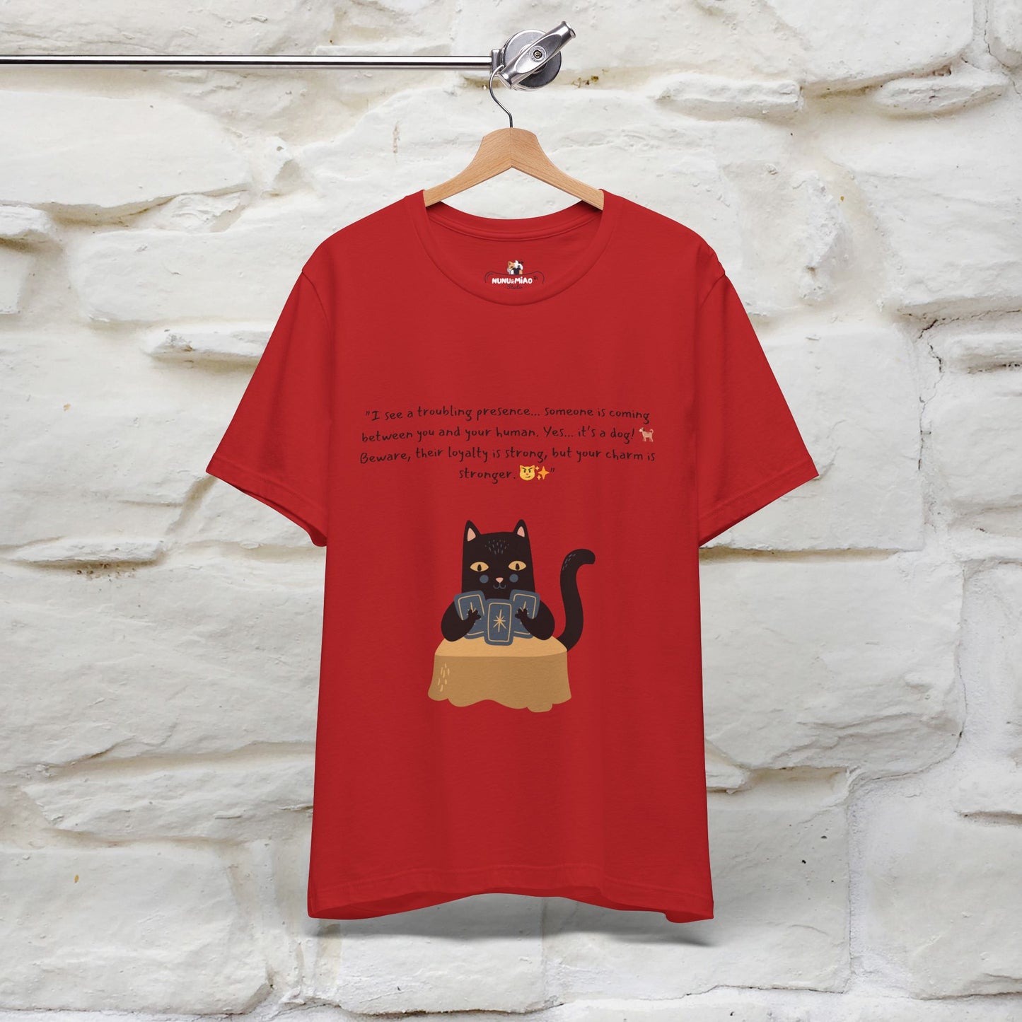 "The Cat's Tarot: Secrets Revealed" Cat T-Shirt for Men & Women | 100% Cotton*