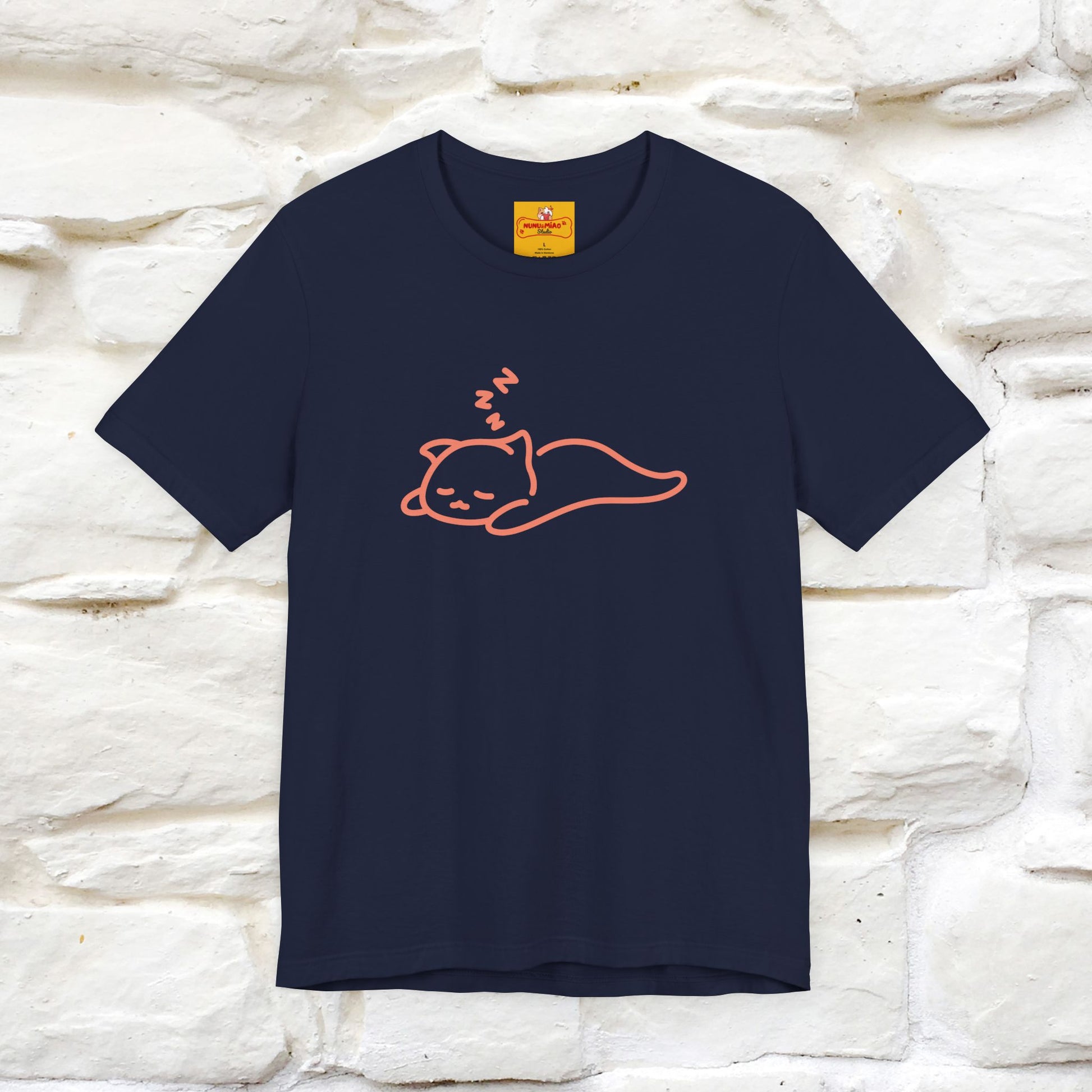 ''You Gotta Keep Going To Keep Growing" Cat T-Shirt| Front & Back Design | Nunu&Miao Studio - Nunu&Miao Studio