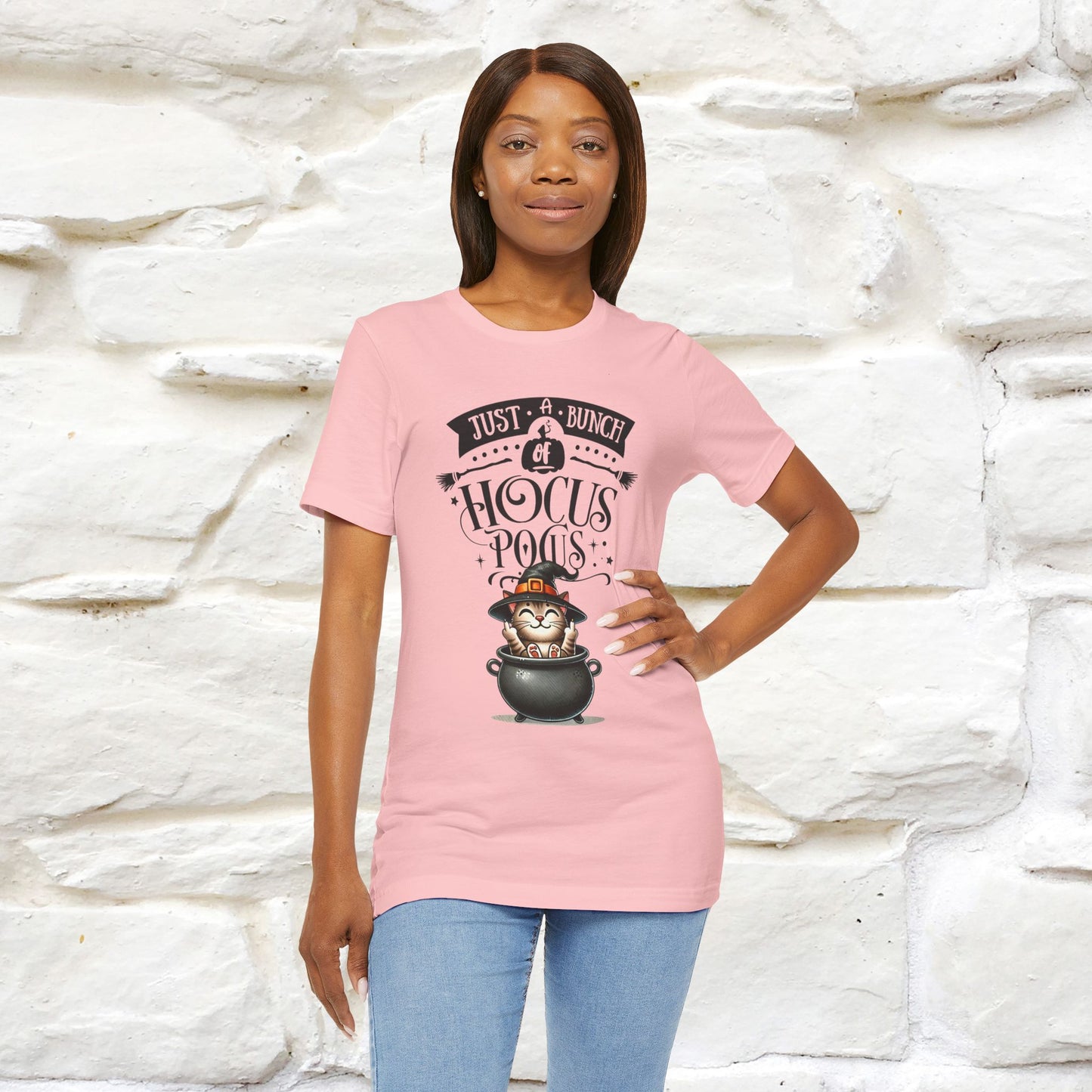 "Just A Bunch Of Hocus Pocus" Cat  T-shirt |Nunu&Miao Studio