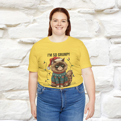 "I'm So Grumpy, I'm Not Even Talking To Myself" |Funny T-Shirt | Nunu&Miao Studio