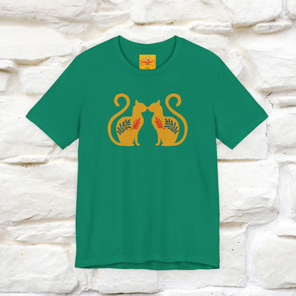 ''Power'' | Cat T-Shirt Front and Back Design | Nunu&Miao Studio