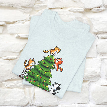 Merry Catmas | Cattitude Christmas Shirt for Men & Women | 100% Cotton*