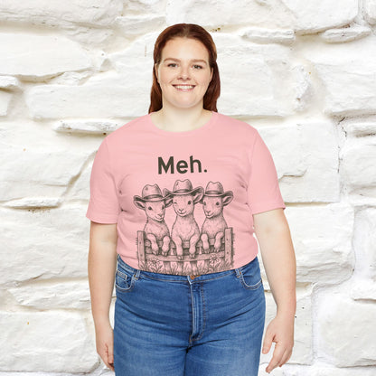 "Meh" Cute T-shirt |Nunu&Miao Studio