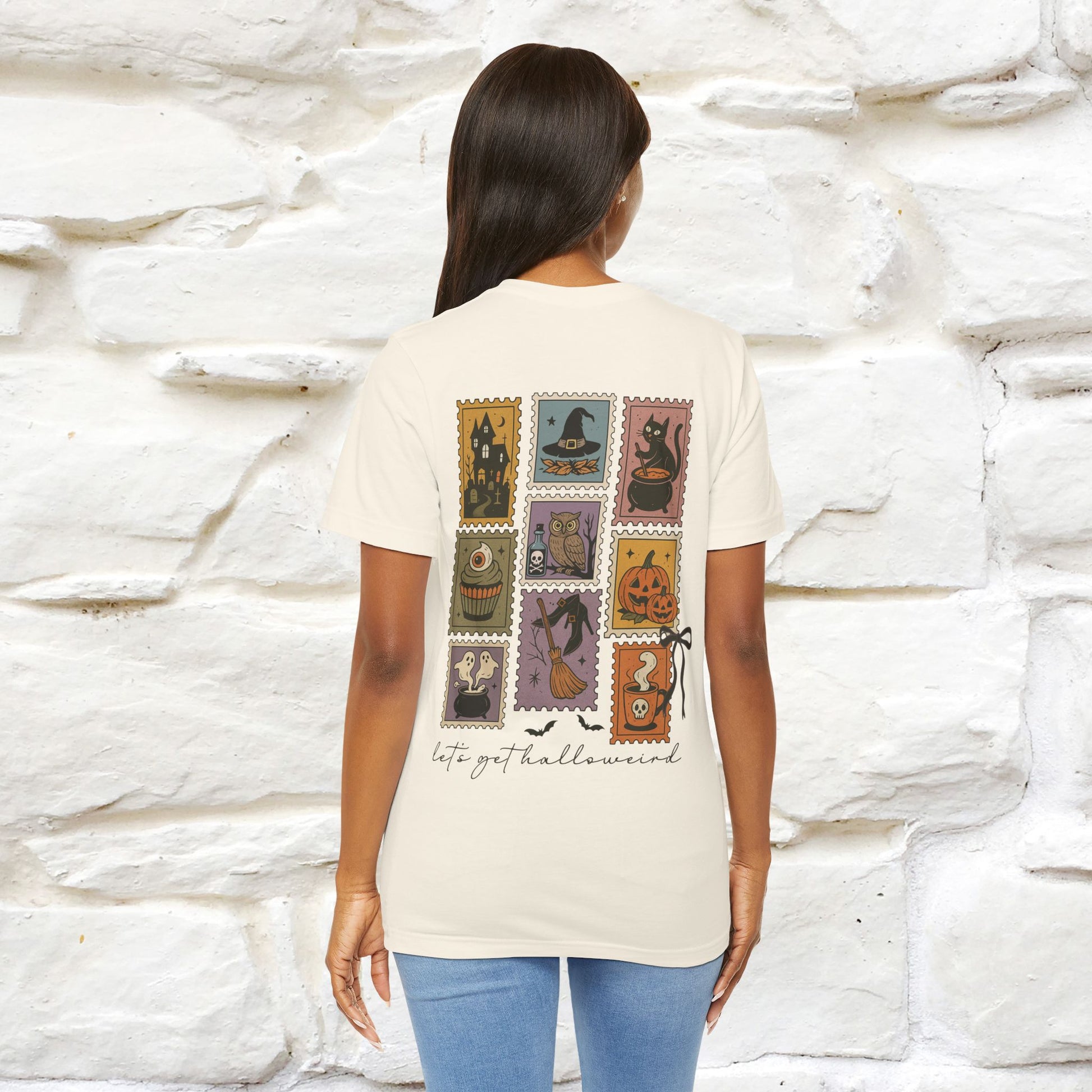 "Let-s Get Halloweeind" Hakkoween Cat T-shirt |Nunu&Miao Studio - Nunu&Miao Studio