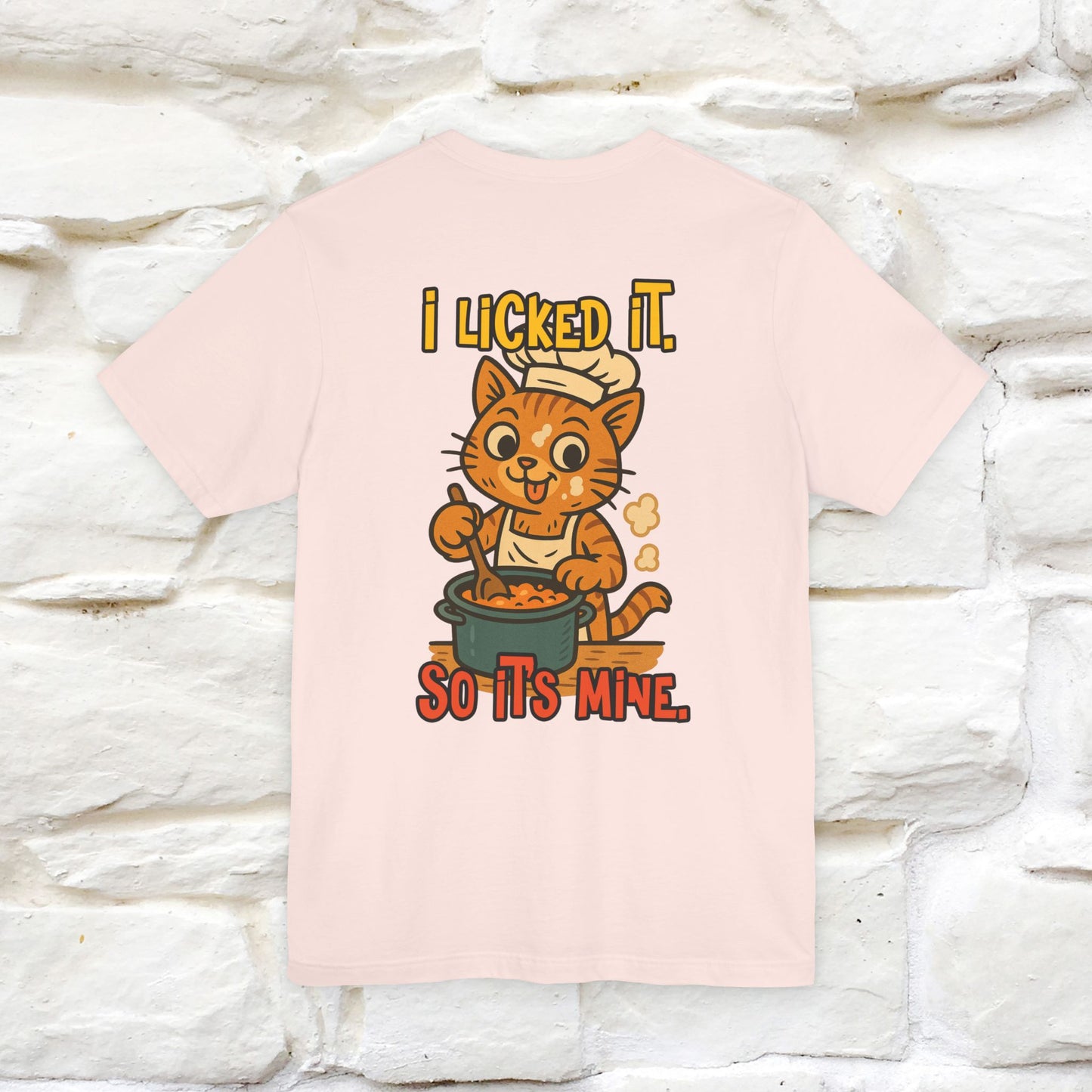 "I Licked It. It's Mine  " |Cat T-Shirt | Nunu&Miao Studio