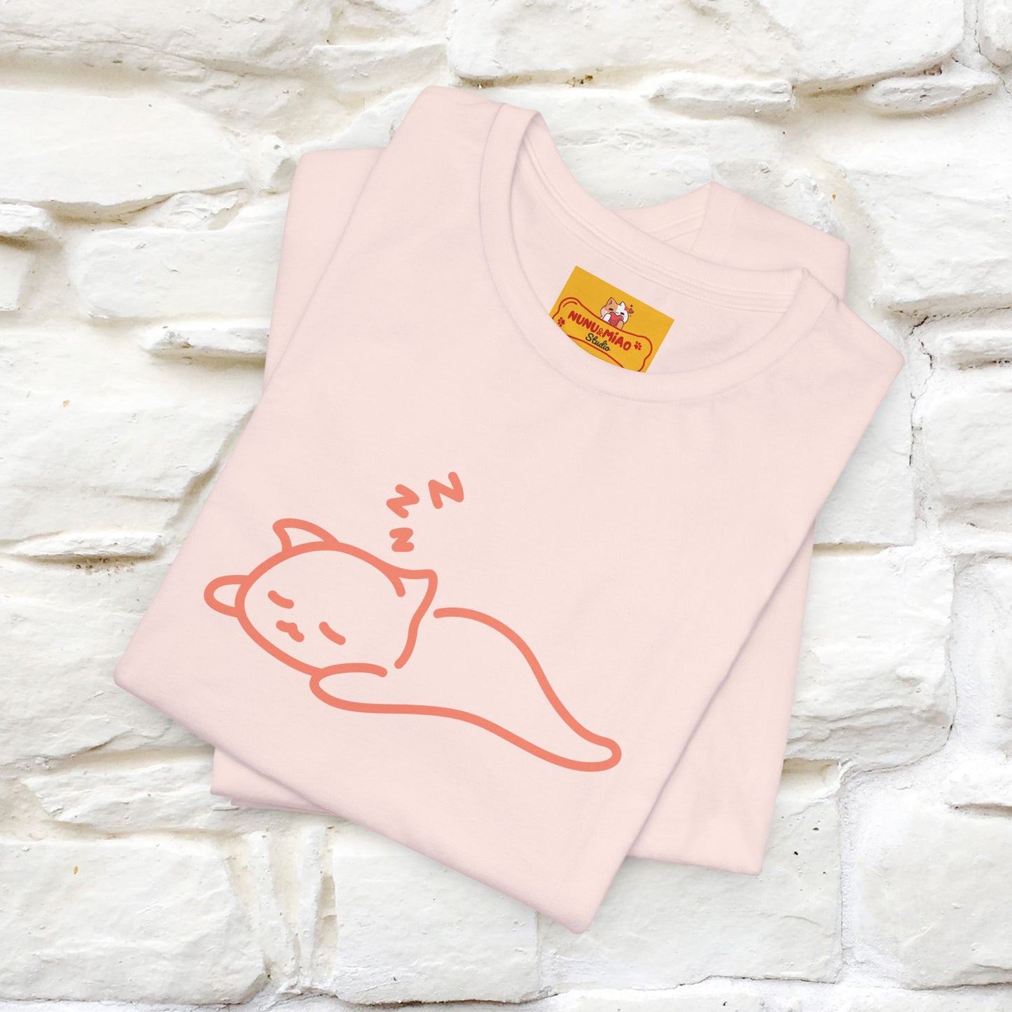 ''You Gotta Keep Going To Keep Growing" Cat T-Shirt| Front & Back Design | Nunu&Miao Studio - Nunu&Miao Studio