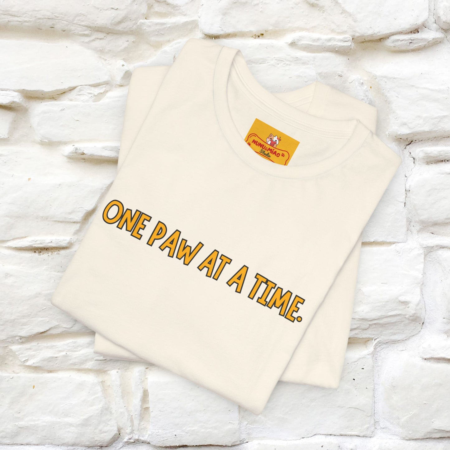 "Life Is A Journey'' Cat T-Shirt | Front & Back Design | Nunu&Miao Studio