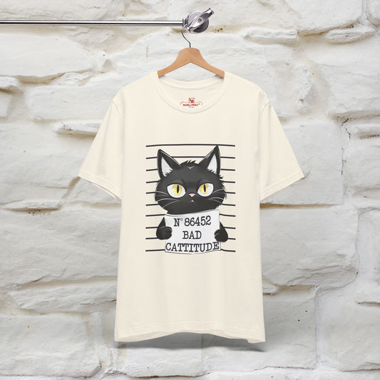 "Bad Cattitude" T-Shirt for Men & Women | 100% Cotton*