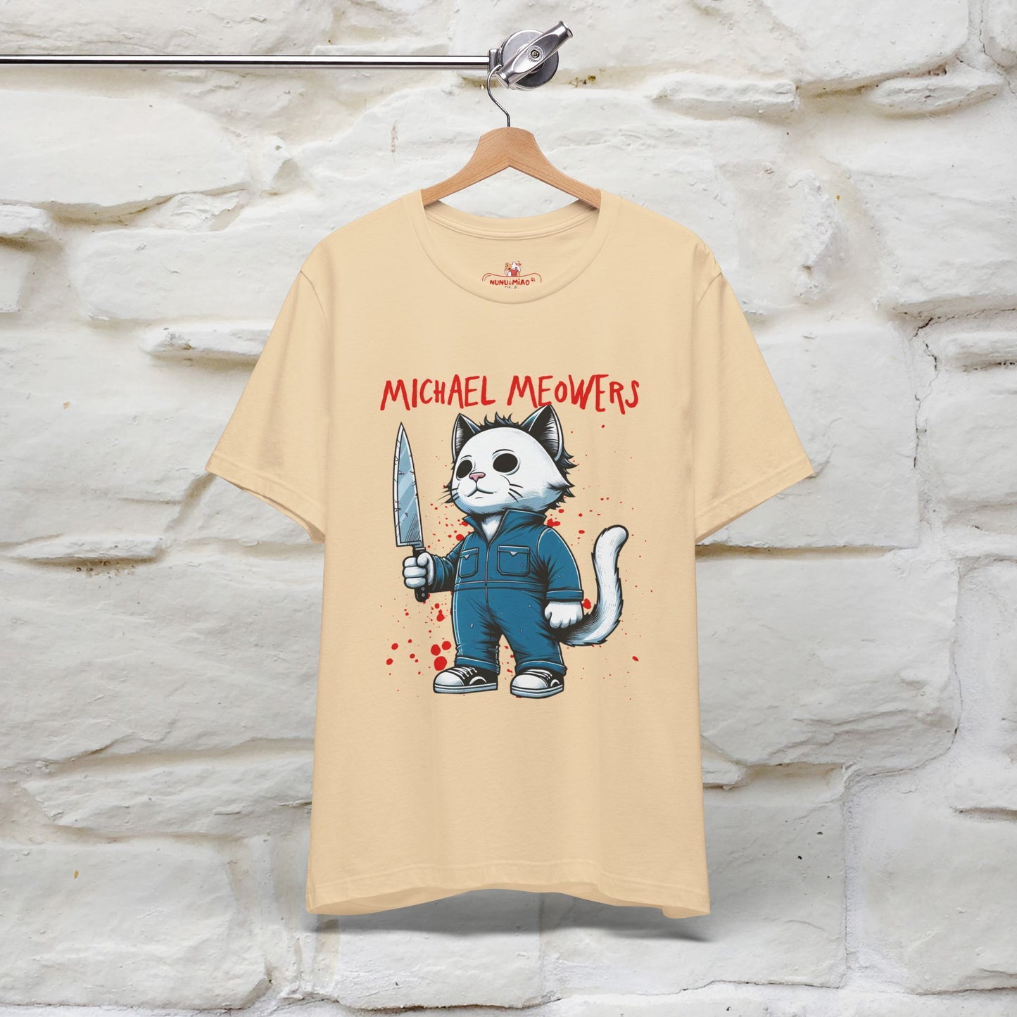 Michael Meowers T-Shirt | Playful Cat Parody Tee for Men & Women | 100% Cotton*