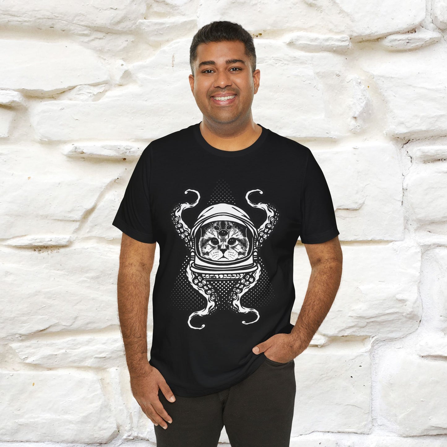 ''OctoCat Fusion'' Cat T-Shirt | Nunu&Miao Studio - Nunu&Miao Studio