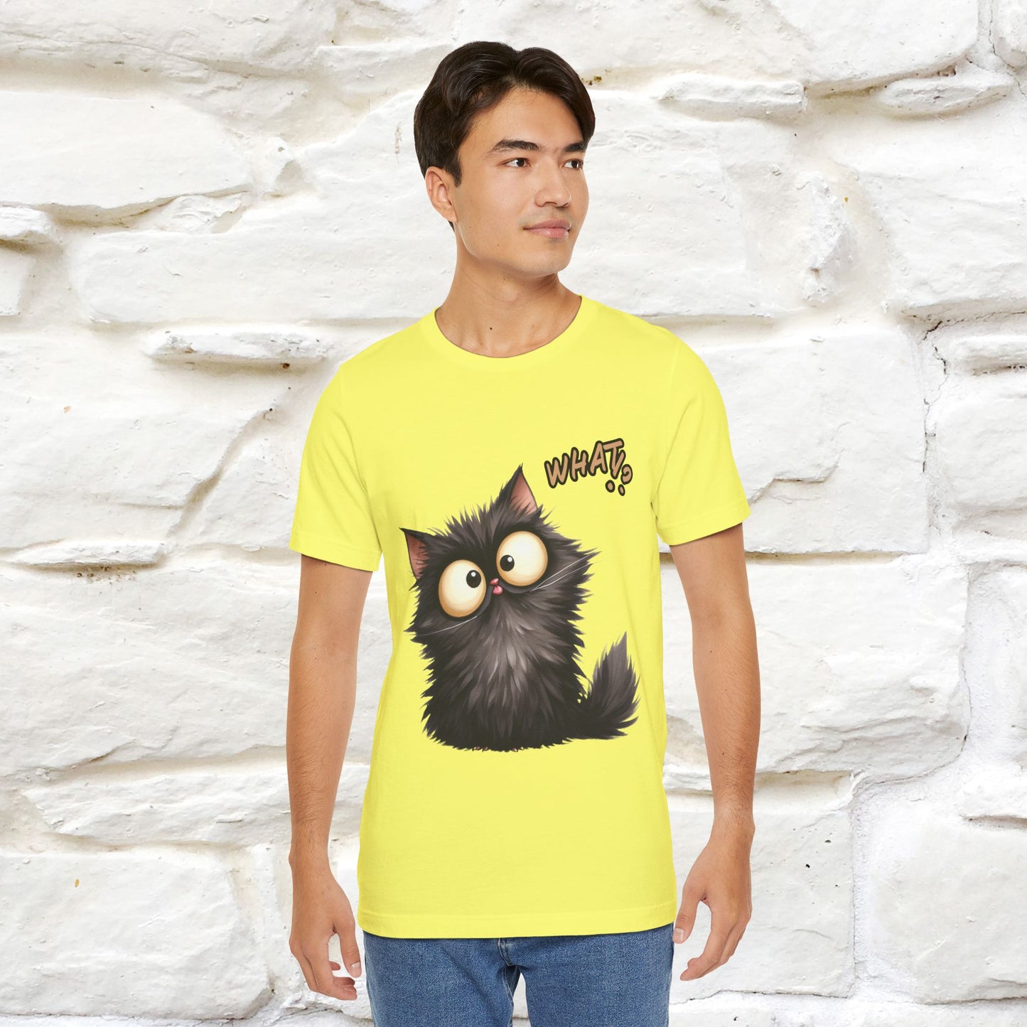 ''What ?'' | Cat T-Shirt  | Nunu&Miao Studio