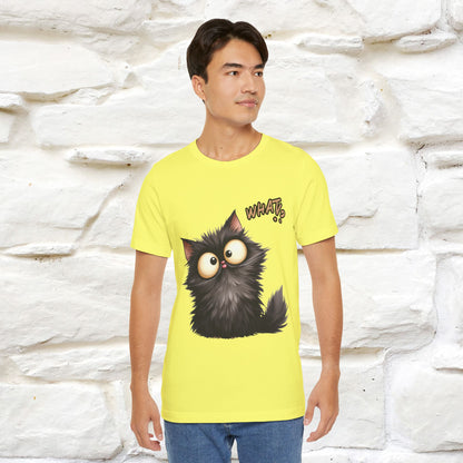 ''What ?'' | Cat T-Shirt  | Nunu&Miao Studio
