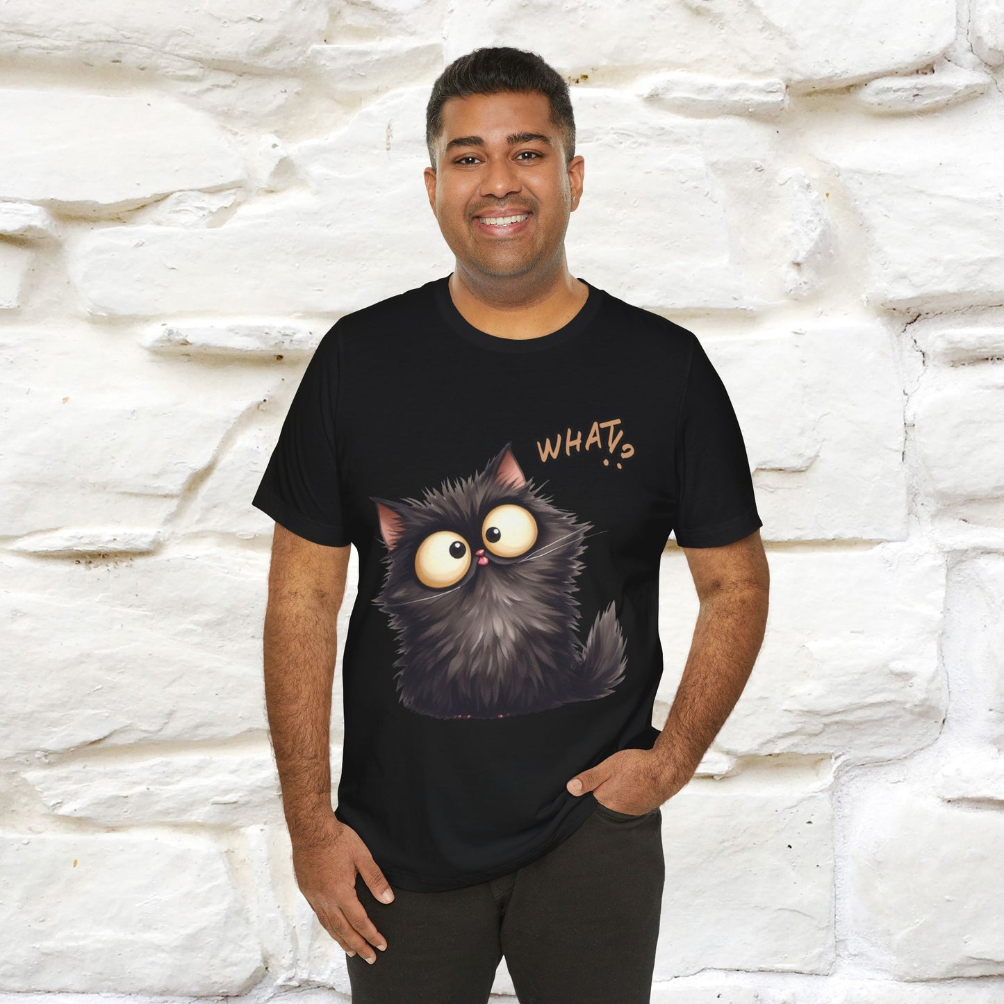 ''What ?'' | Cat T-Shirt  | Nunu&Miao Studio