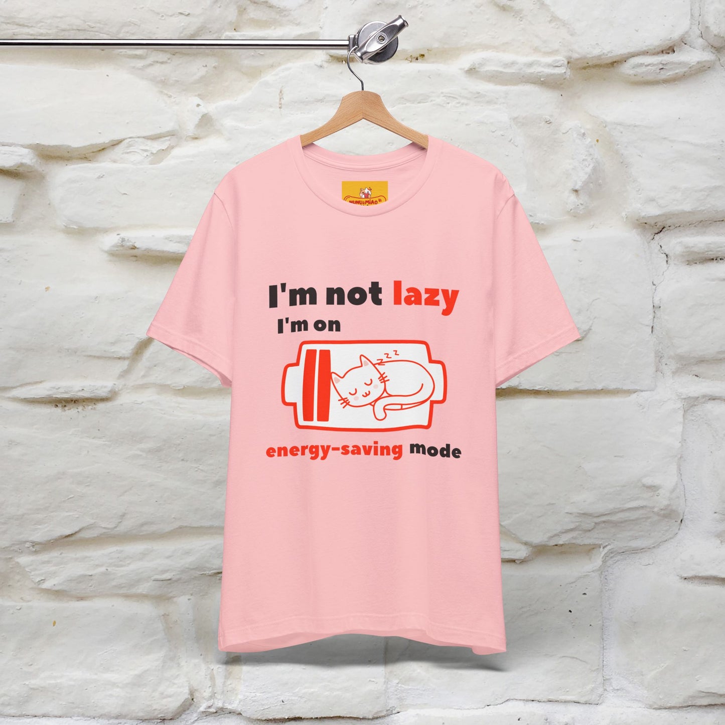 ''I am Not Lazy...'' Cat T-Shirt | Nunu&Miao Studio