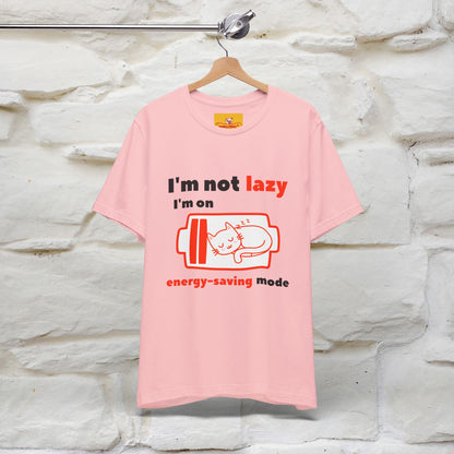 ''I am Not Lazy...'' Cat T-Shirt | Nunu&Miao Studio