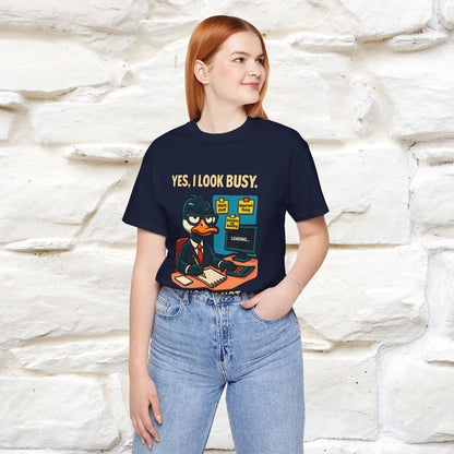 ''Yes, I Look Busy. No I'm Not.''|  Sarcastic Cat T-Shirt | Nunu&Miao Studio