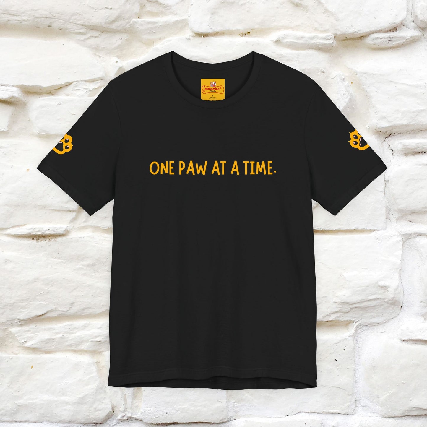 "Life Is A Journey'' Cat T-Shirt | Front & Back Design | Nunu&Miao Studio