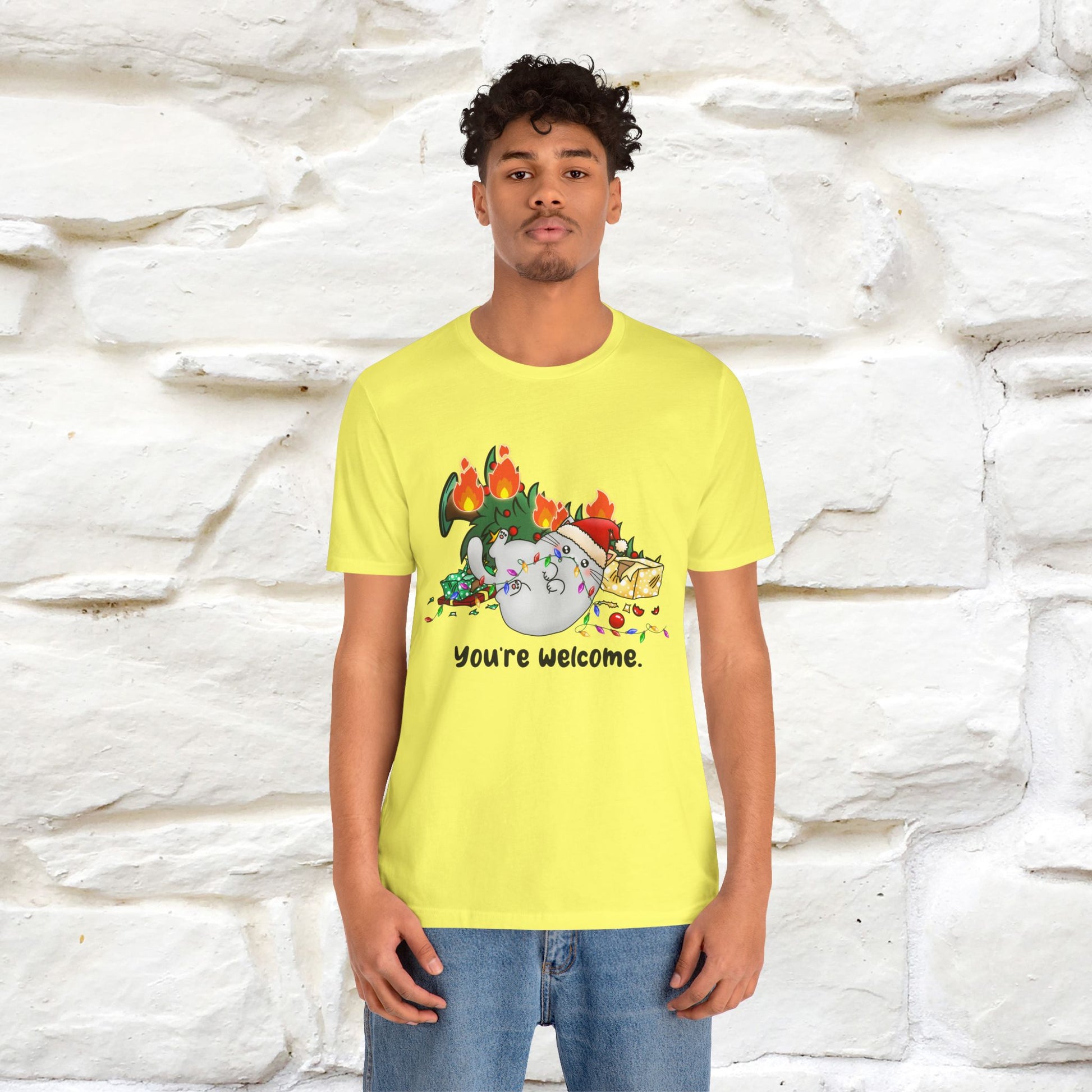 You're Welcome | Sarcastic Cat Christmas Shirt  |Nunu&Miao Studio - Nunu&Miao Studio