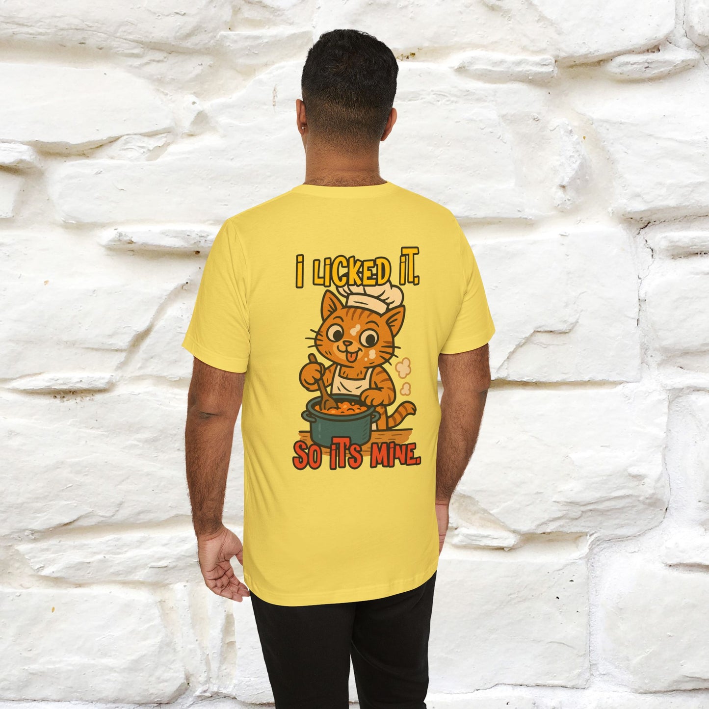 "I Licked It. It's Mine  " |Cat T-Shirt | Nunu&Miao Studio
