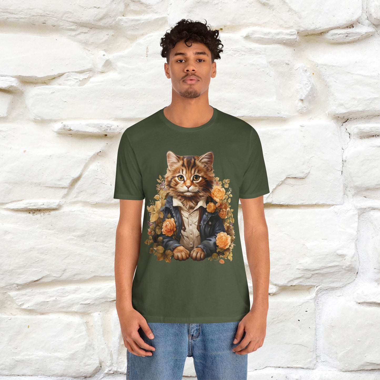 "Garden Guardian" Cat T-Shirt for Men & Women | 100% Cotton* 🌱🐾