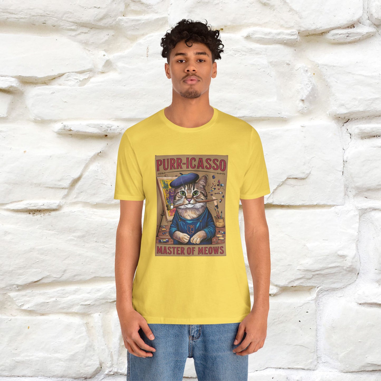 ''Purr-Icasso Masters Of Meows'' | CatT-Shirt | Nunu&Miao Studio