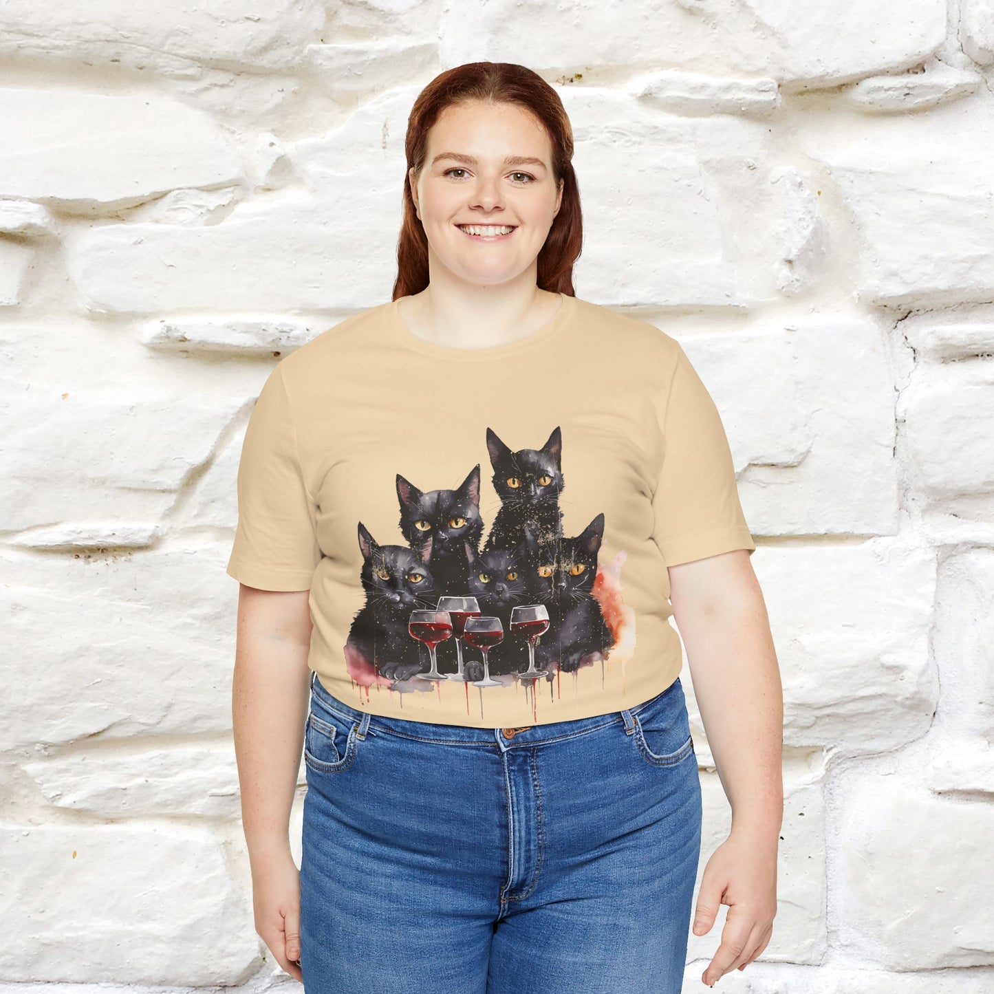 "Black Catty Cocktails" T-Shirt for Men & Women | 100% Cotton*