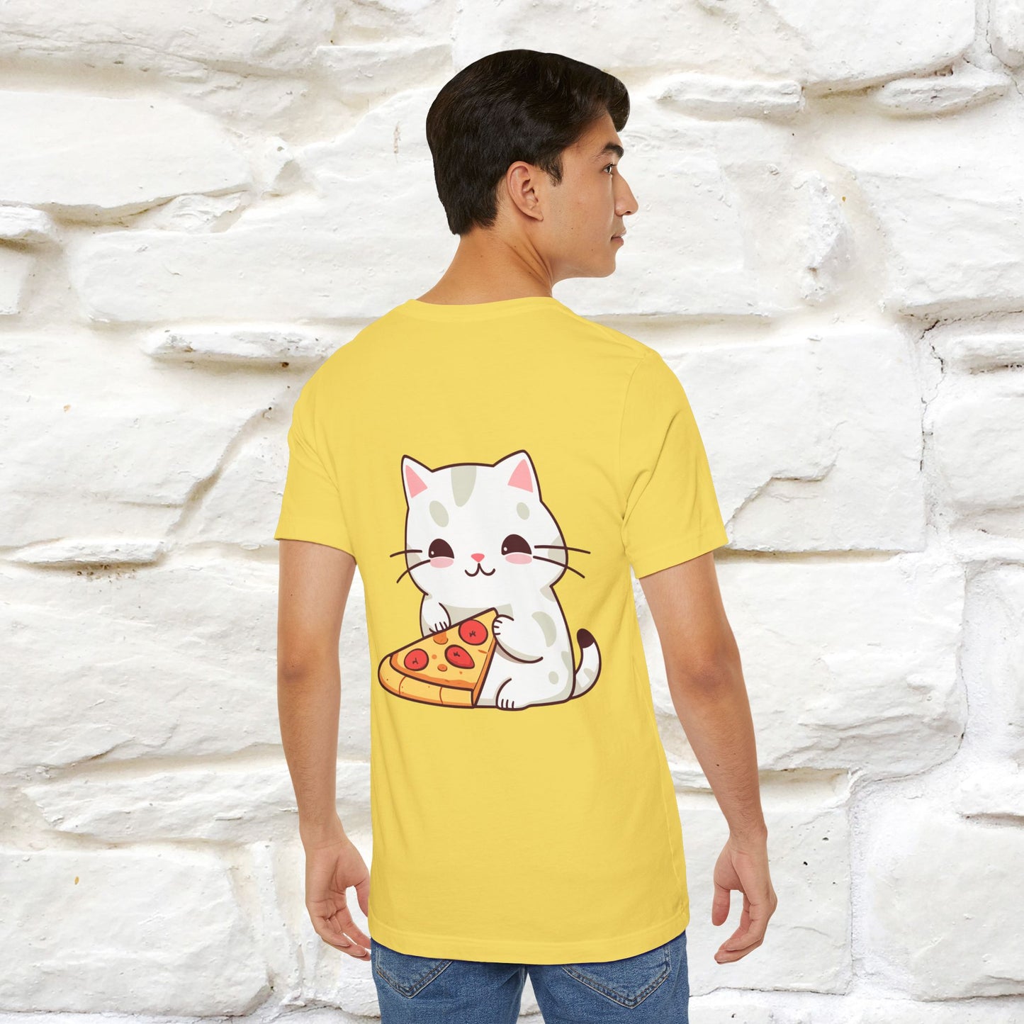 "I Love Pizza"| Cat T-shirt | Nunu&Miao Studio
