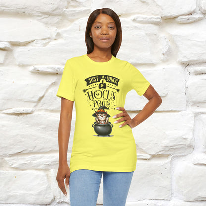 "Just A Bunch Of Hocus Pocus" Cat  T-shirt |Nunu&Miao Studio