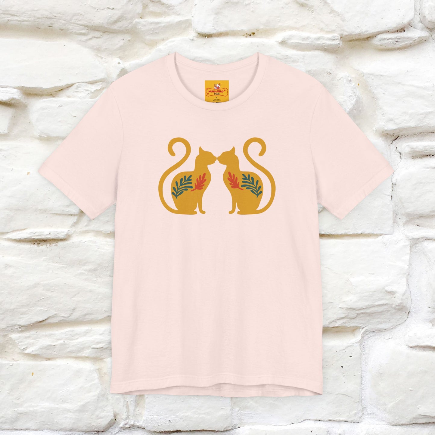 ''Power'' | Cat T-Shirt Front and Back Design | Nunu&Miao Studio