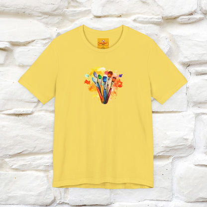 "Il Pittore'' Cat T-Shirt Front and Back Design | Nunu&Miao Studio