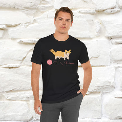 ''Meow''  Cat T-shirt for Men and Women  100% Cotton*