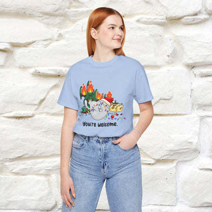 You're Welcome | Sarcastic Cat Christmas Shirt  |Nunu&Miao Studio - Nunu&Miao Studio