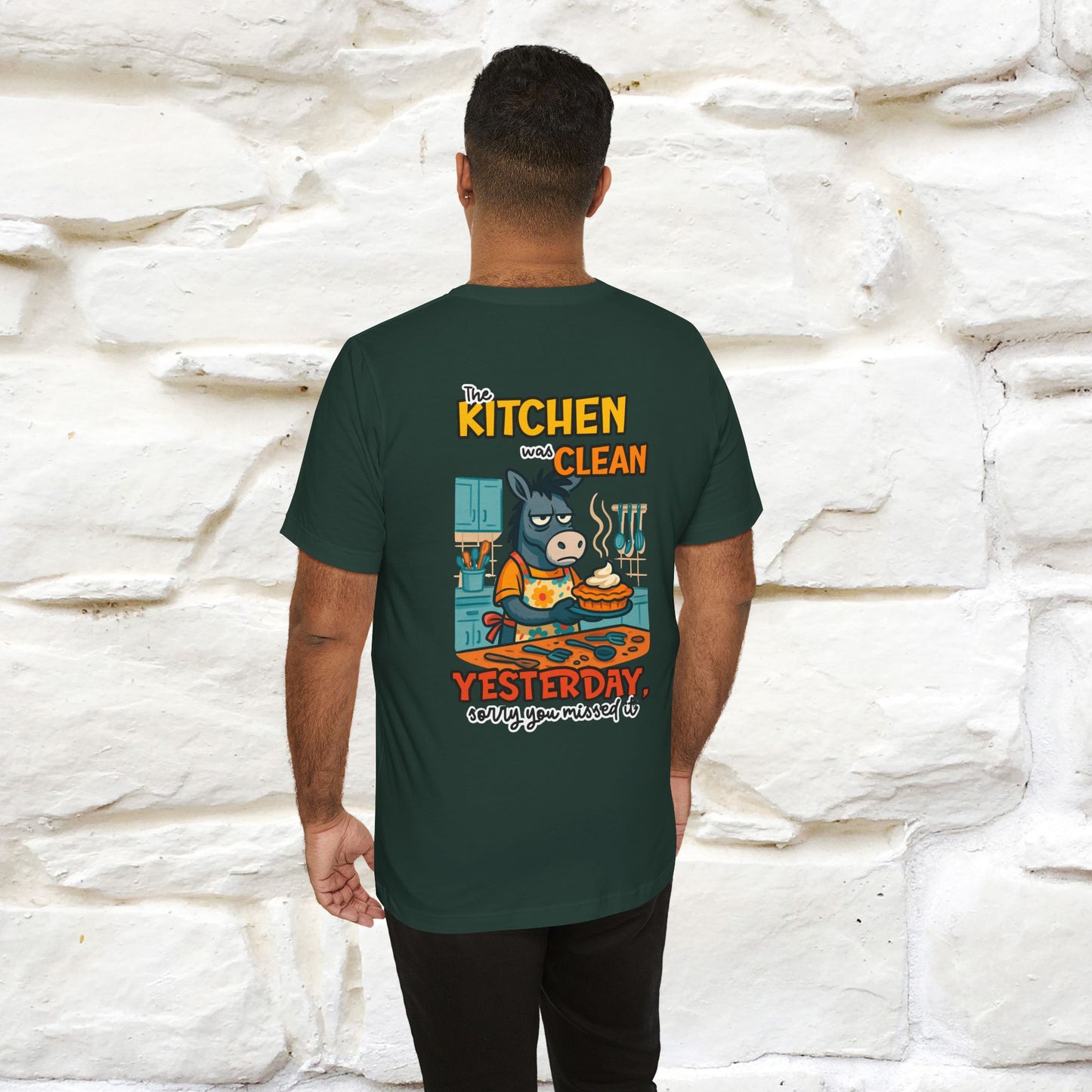 "The Kitchen Was Clean... " |Funny T-Shirt | Nunu&Miao Studio