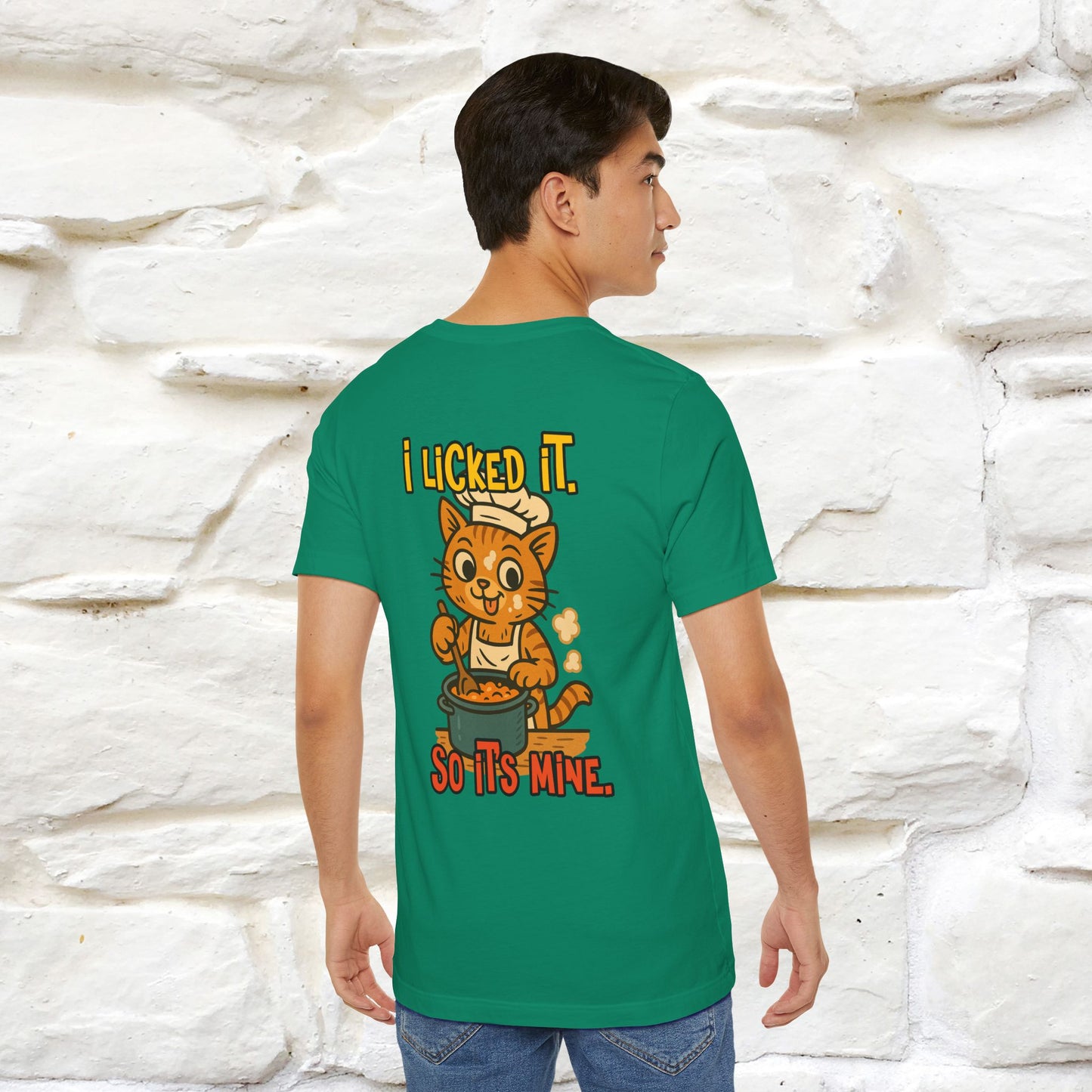 "I Licked It. It's Mine  " |Cat T-Shirt | Nunu&Miao Studio