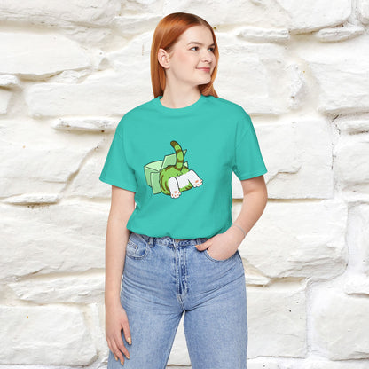 "Think outside the box? No thanks." Cat T-Shirt | Nunu&Miao Studio