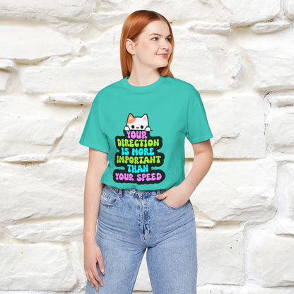 "Your Direction Is More ..." |  Cat T-shirt | Nunu&Miao Studio - Nunu&Miao Studio
