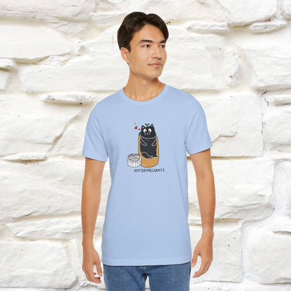 "Antidepressants" Cat T-Shirt | Front & Back Design | Nunu&Miao Studio